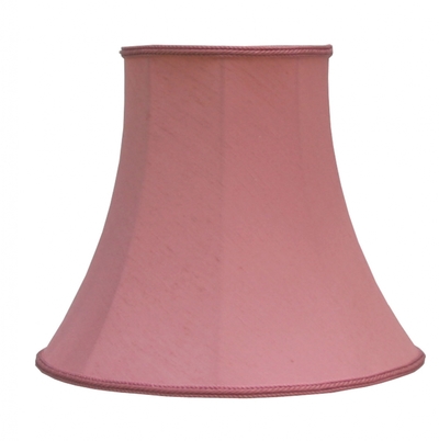 Bowed Empire Candle Shade Rose Dupion